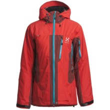 Haglofs Pirtuk Gore-Tex® Performance Shell Primaloft® Ski Jacket - Waterproof, Insulated (For Women) in Deep Red/Mellow Red - Closeouts