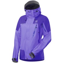 Haglofs Riot II Q Gore-Tex® Performance Shell Jacket - Waterproof (For Women) in Flash Lilac/Lilac Blue - Closeouts
