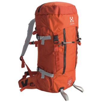 Haglofs Roc Rescue 40 Climbing Backpack in Sunset/Orange Rush