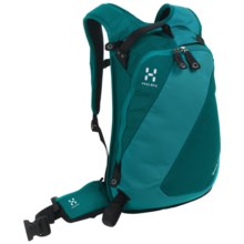 Haglofs Snow Passion  Snowsport Backpack - 14L in Teal Blue/Kolibri Blue - Closeouts