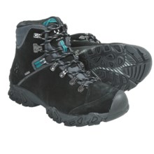 Haglofs Stroll Gore-Tex® Hiking Boots - Waterproof, Suede (For Women) in Black/Kolibri Blue - Closeouts