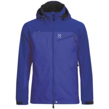 Haglofs Talus Windstopper® Jacket - Soft Shell (For Men) in Meso Blue/Abyss - Closeouts