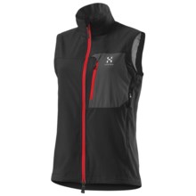 Haglofs Vig Vest - Soft Shell (For Women) in Black - Closeouts