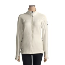 Haglofs Wigo Fleece Jacket - Polartec® Power Stretch® (For Women) in Off White - Closeouts