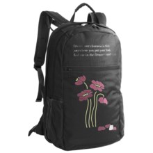 Haiku Rumi Backpack - Recycled Materials (For Women) in Blossom/Black - Closeouts