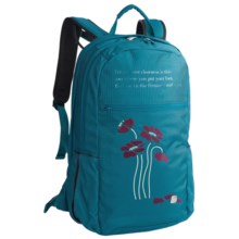 Haiku Rumi Backpack - Recycled Materials (For Women) in Blossom/Ocean - Closeouts