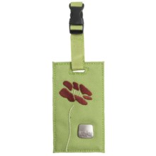 Haiku Rumi Luggage Tag - Recycled Materials in Blossom/Sprout - Closeouts