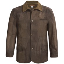 Handmade Maremmano Tuscan Hills Coat - Waxed Cotton (For Men) in Brown - Closeouts