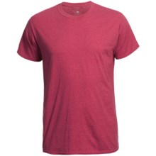 Hanes 50/50 Lite T-Shirt - Short Sleeve (For Men and Women) in Red Heather - 2nds