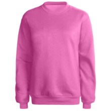 Hanes 50/50 Sweatshirt (For Women) in Pink - 2nds