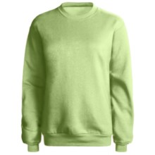 Hanes 50/50 Sweatshirt (For Women) in Yellow Green - 2nds