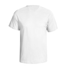 Hanes 5.2 oz Heavyweight 50/50 T-Shirt - Short Sleeve (For Men and Women) in White - 2nds