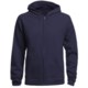 Hanes 8 oz. Fleece Hoodie Sweatshirt - Full Zip (For Men and Women)