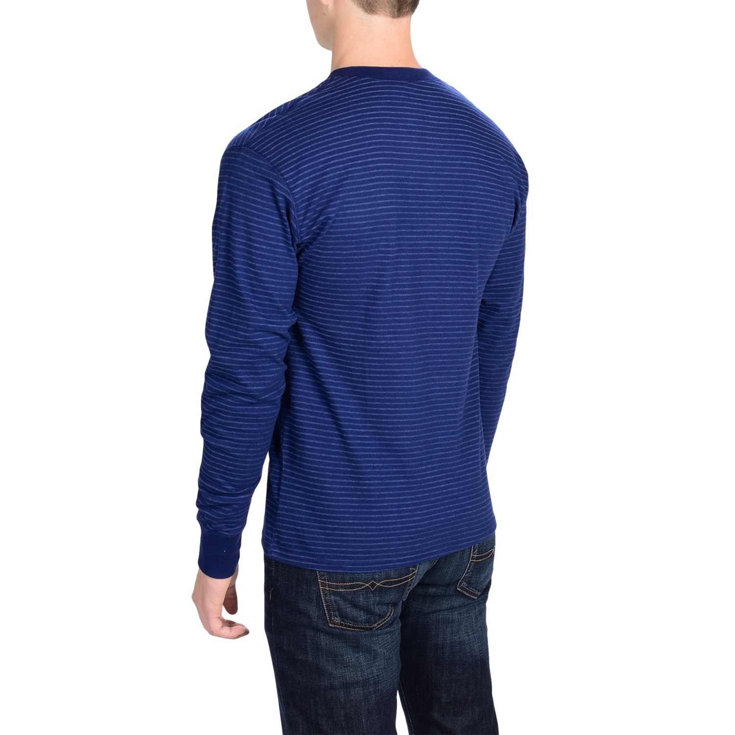 hanes beefy t long sleeve henley