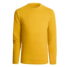 Hanes Beefy T-Shirt - Long Sleeve (For Men and Women) in Yellow - 2nds