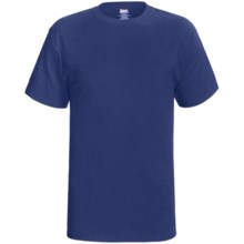 Hanes Beefy T-Shirt - Short Sleeve (For Tall Men and Women) in Dark Blue - 2nds