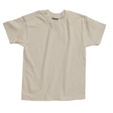 Hanes Beefy T-Shirt - Short Sleeve (For Youth) in Tan - 2nds
