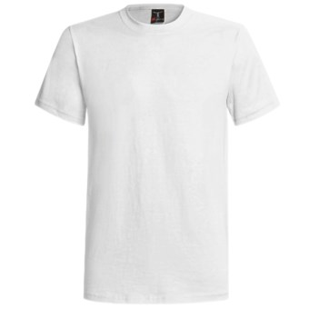 Hanes Beefy-T® T-Shirt - Short Sleeve (For Men and Women) in White
