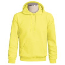 Hanes Comfort-Blend Fleece Hoodie Sweatshirt - Pullover (For Men and Women) in Yellow - 2nds