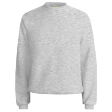 Hanes Comfort-Blend Fleece Sweatshirt - Crew Neck, Long Sleeve (For Men and Women) in Grey Heather - 2nds