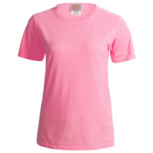 Hanes ComfortSoft Cotton T-Shirt - Short Sleeve (For Women) in Pink - 2nds
