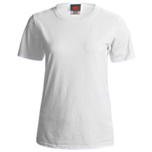 Hanes ComfortSoft Cotton T-Shirt - Short Sleeve (For Women) in White - 2nds