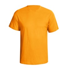 Hanes Comfortsoft Heavyweight T-Shirt - 5.5. oz. Cotton, Short Sleeve (For Men and Women) in Gold - 2nds