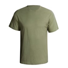 Hanes Comfortsoft Heavyweight T-Shirt - 5.5. oz. Cotton, Short Sleeve (For Men and Women) in Olive - 2nds