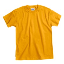 Hanes Comfortsoft T-Shirt - Heavyweight, Short Sleeve (For Youth) in Gold - 2nds