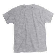 Hanes Comfortsoft T-Shirt - Heavyweight, Short Sleeve (For Youth) in Grey Heather - 2nds