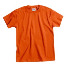 Hanes Comfortsoft T-Shirt - Heavyweight, Short Sleeve (For Youth) in Orange - 2nds