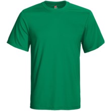 Hanes Cool-DRI® High-Performance T-Shirt - UPF 50+, Short Sleeve (For Men and Women) in Green - 2nds