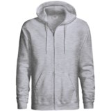 Hanes Cotton-Rich 9 OZ Fleece Hoodie Sweatshirt - Full-Zip (For Men and Women)