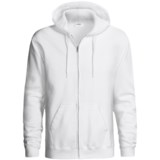 Hanes Cotton-Rich 9 OZ Fleece Hoodie Sweatshirt - Full-Zip (For Men and Women)