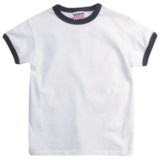 Hanes Cotton Ringer T-Shirt - Short Sleeve (For Youth)