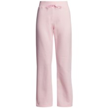 Hanes Drawstring Fleece Sweatpants (For Women) in Pink - 2nds