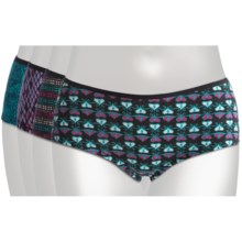 Hanes Fashion Girl Shorts - Cotton, 4-Pack (For Women) in Evening Shades - Closeouts