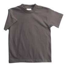 Hanes Heavyweight 50/50 T-Shirt - Short Sleeve (For Youth) in Dark Grey - 2nds