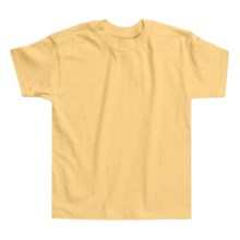 Hanes Open End Cotton Needle Tee (For Infants) in Yellow - 2nds