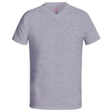 Hanes Originals Cotton Jersey T-Shirt - V-Neck, Short Sleeve (For Men and Women)