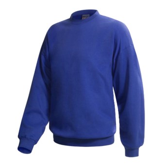 Hanes Pill-Resistant Fleece Sweatshirt - Cotton-Rich 9 oz (For Men and Women)