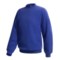 Hanes Pill-Resistant Fleece Sweatshirt - Cotton-Rich 9 oz (For Men and Women) in Royal