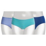 Hanes Premium Brief Underwear - 3-Pack, Low Rise (For Women)