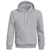 Hanes Printpro Cotton-Rich Fleece Pullover Hoodie Sweatshirt (For Men and Women) in Grey Heather - 2nds