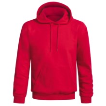 Hanes Printpro Cotton-Rich Fleece Pullover Hoodie Sweatshirt (For Men and Women) in Red - 2nds
