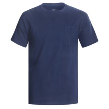 Hanes Professional-Grade Work T-Shirt - Crew Neck, Short Sleeve (For Men) in Navy - 2nds
