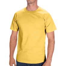 Hanes Tagless Cotton T-Shirt - Short Sleeve (For Men and Women) in Yellow - 2nds