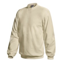 Hanes Ultimate Cotton Crew Fleece Sweatshirt  (For Men and Women) in Natural - 2nds