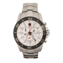 Hanowa Swiss Military Marine Officer Watch - Chronograph in White/Stainless Steel - Closeouts