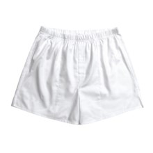 Hanro Fishbone Boxer Shorts (For Men) in White - Closeouts